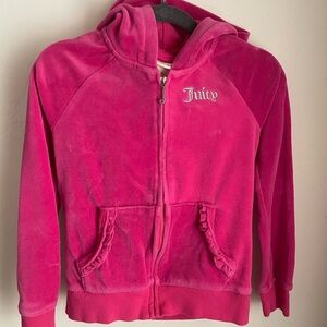 Juicy Couture Kids Pink Hoodie